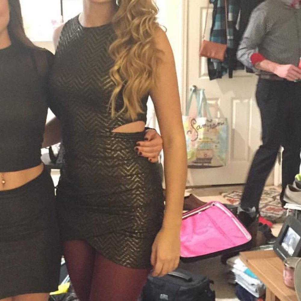 Forever 21 Shimmer Party Dress